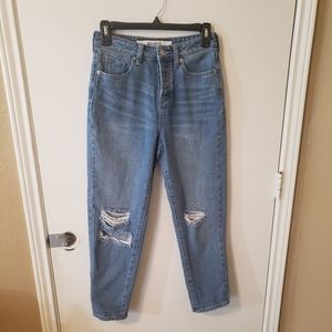 Brandy Melville Distressed Mom Jeans size 25